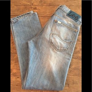 Gorgeous Lee Jeans worm twice